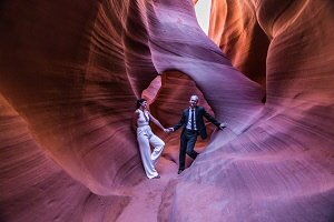 Antelope Secret Slot Canyon Wedding Photography