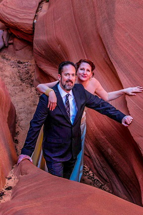 Waterhole Canyon Wedding 